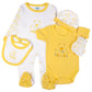 Babies Basic Gift Set - Teddy 5pcs - Yellow