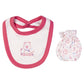 Babies Basic Gift Set - Teddy 5pcs - Red