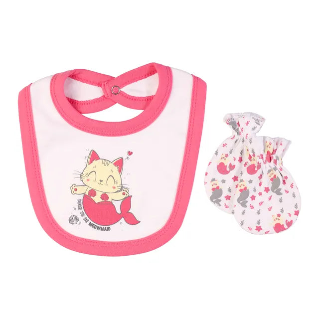 Babies Basic Gift Set - Meowmaid 5pcs - Red