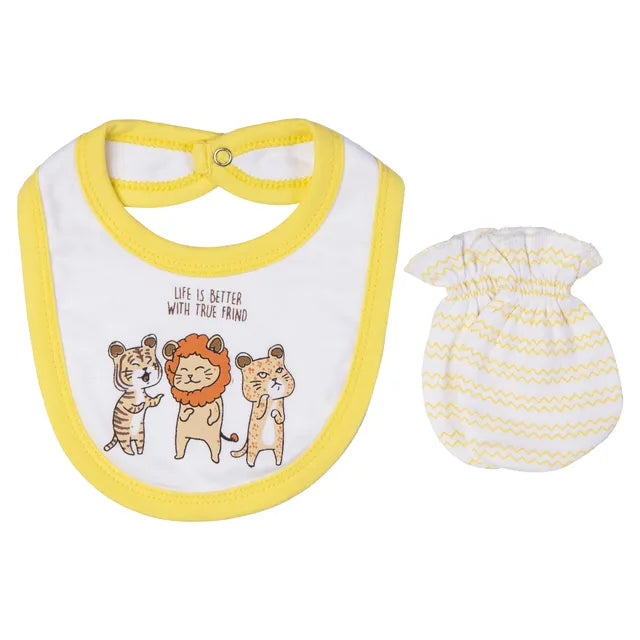 Babies Basic Gift Set - Life Is Better 5pcs - Yellow