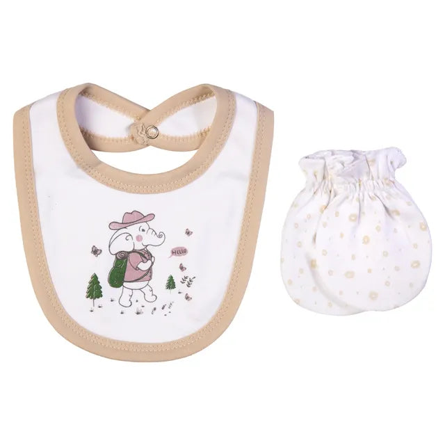 Babies Basic Gift Set - Be Brave 5pcs - Beige