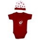 Babies Basic Gift Set - Hello Little One 5pcs - Red