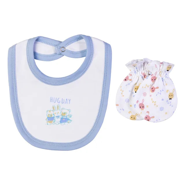 Babies Basic Gift Set - Hug Day 5pcs - Sky Blue