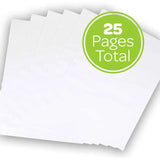 Crayola Giant Fingerpaint Paper - 25 pages - Laadlee