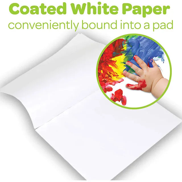 Crayola Giant Fingerpaint Paper - 25 pages - Laadlee