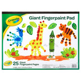 Crayola Giant Fingerpaint Paper - 25 pages - Laadlee
