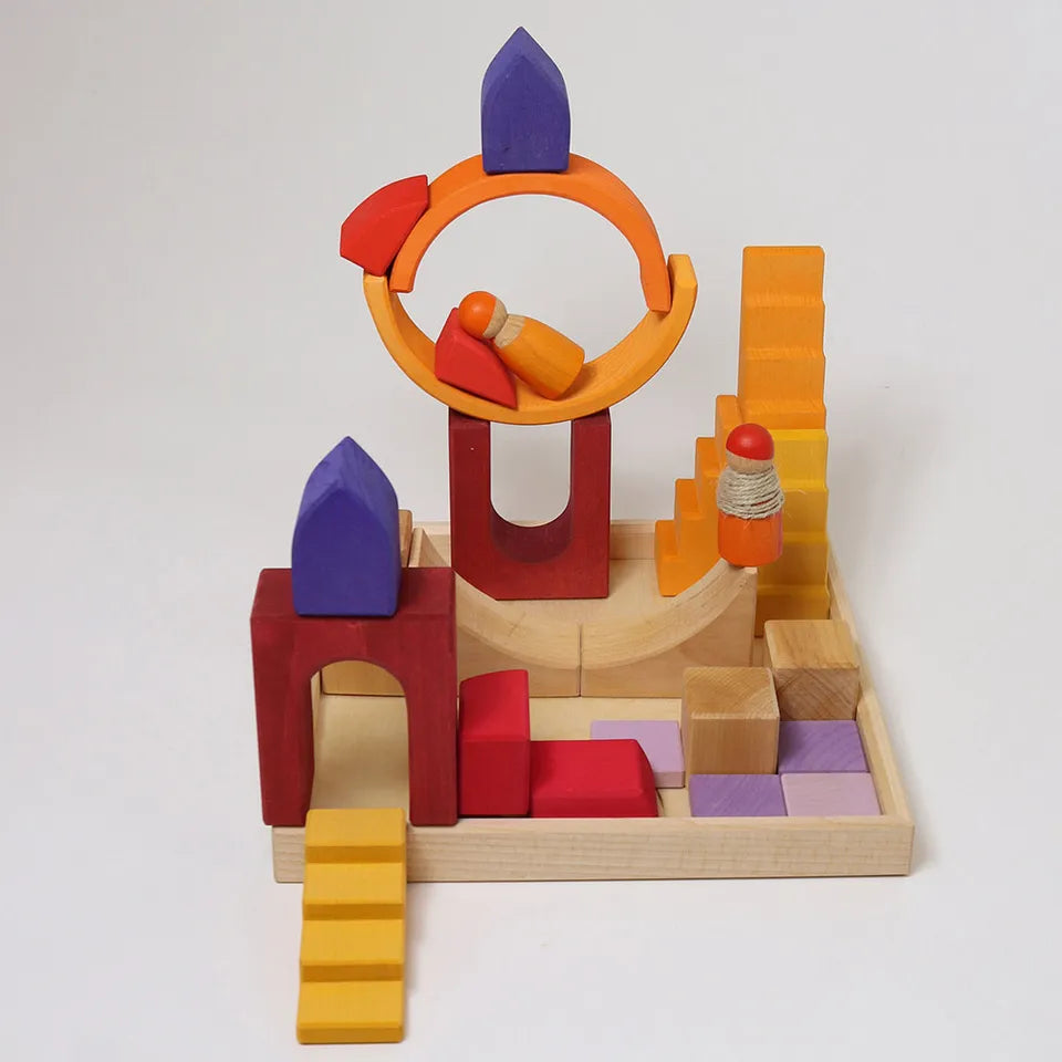 Grimm's Building Block World Set - Desert Sand - Laadlee