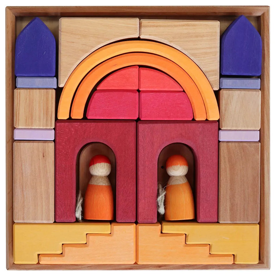 Grimm's Building Block World Set - Desert Sand - Laadlee