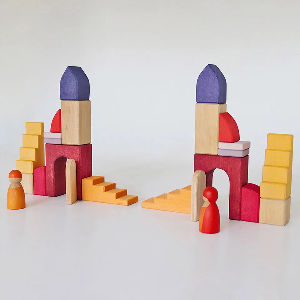 Grimm's Building Block World Set - Desert Sand - Laadlee