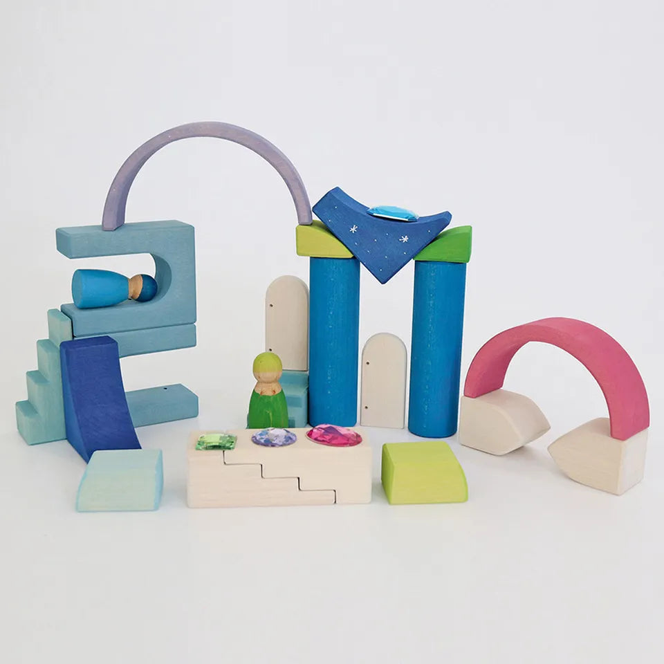 Grimm's Building Block World Set - Polar Light - Laadlee