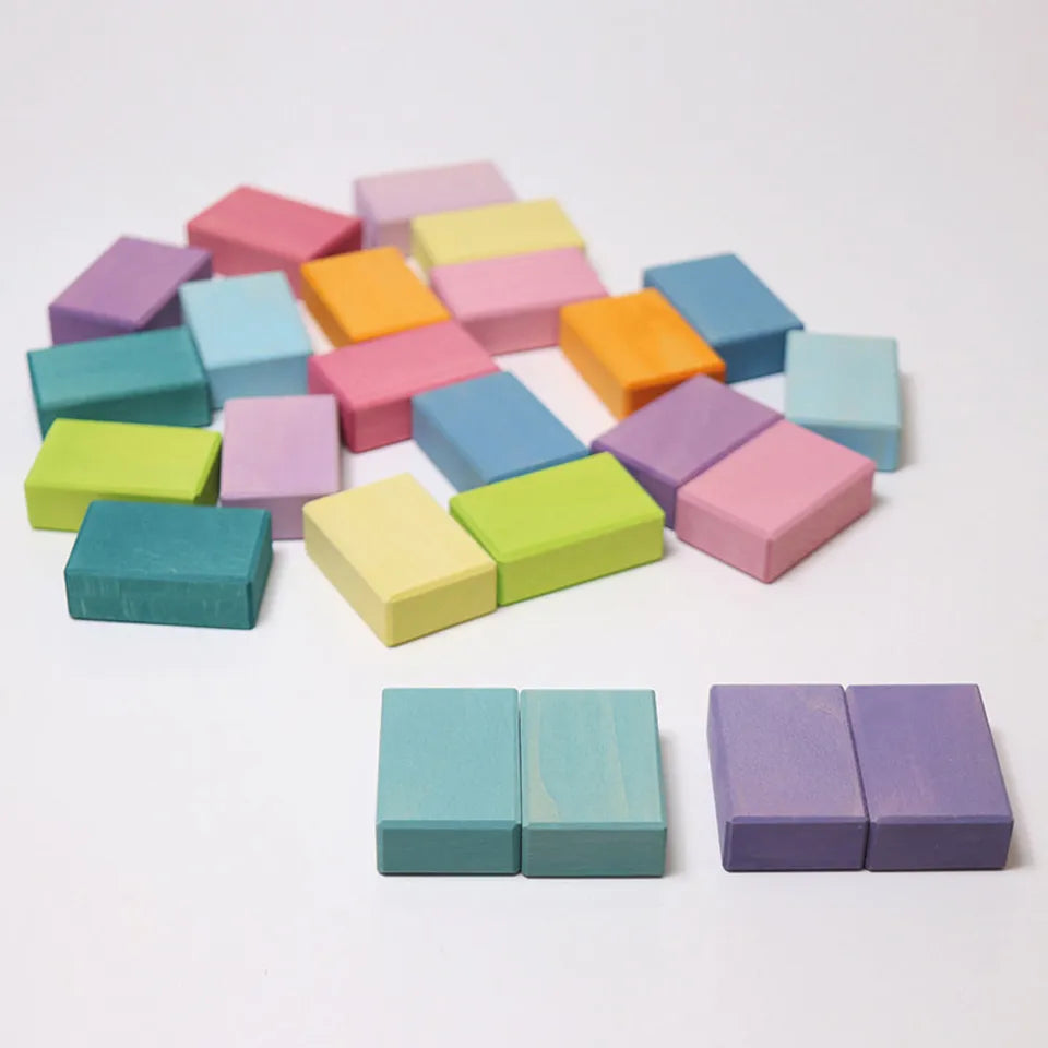 Grimm's Pastel Duo Building Block - Laadlee