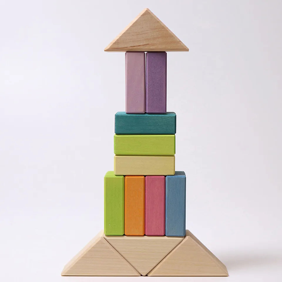 Grimm's Pastel Duo Building Block - Laadlee