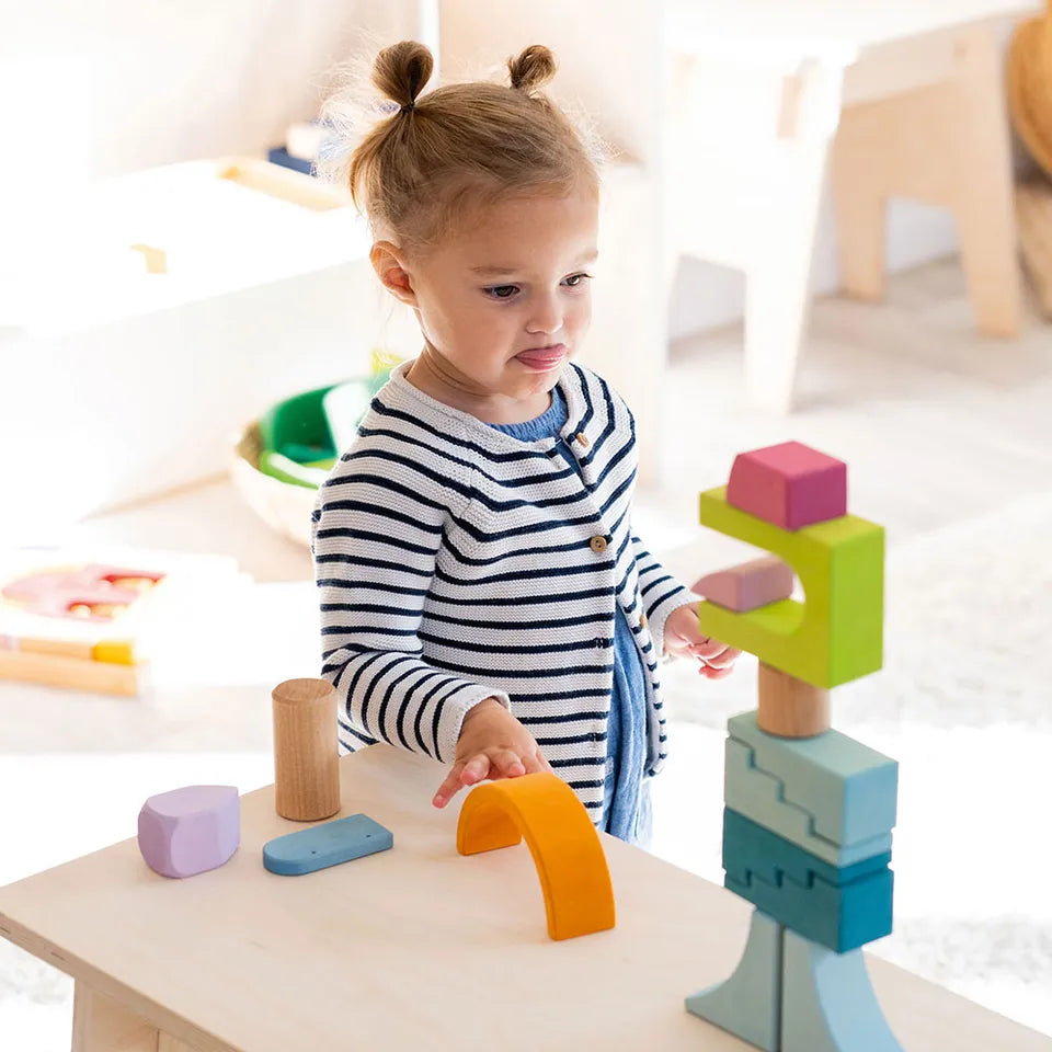 Grimm's Building Block World Set - Cloud Play - Laadlee