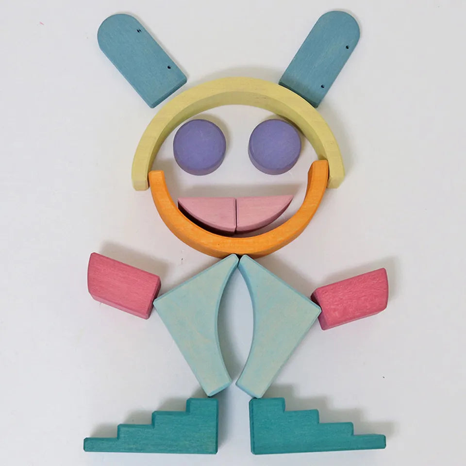 Grimm's Building Block World Set - Cloud Play - Laadlee