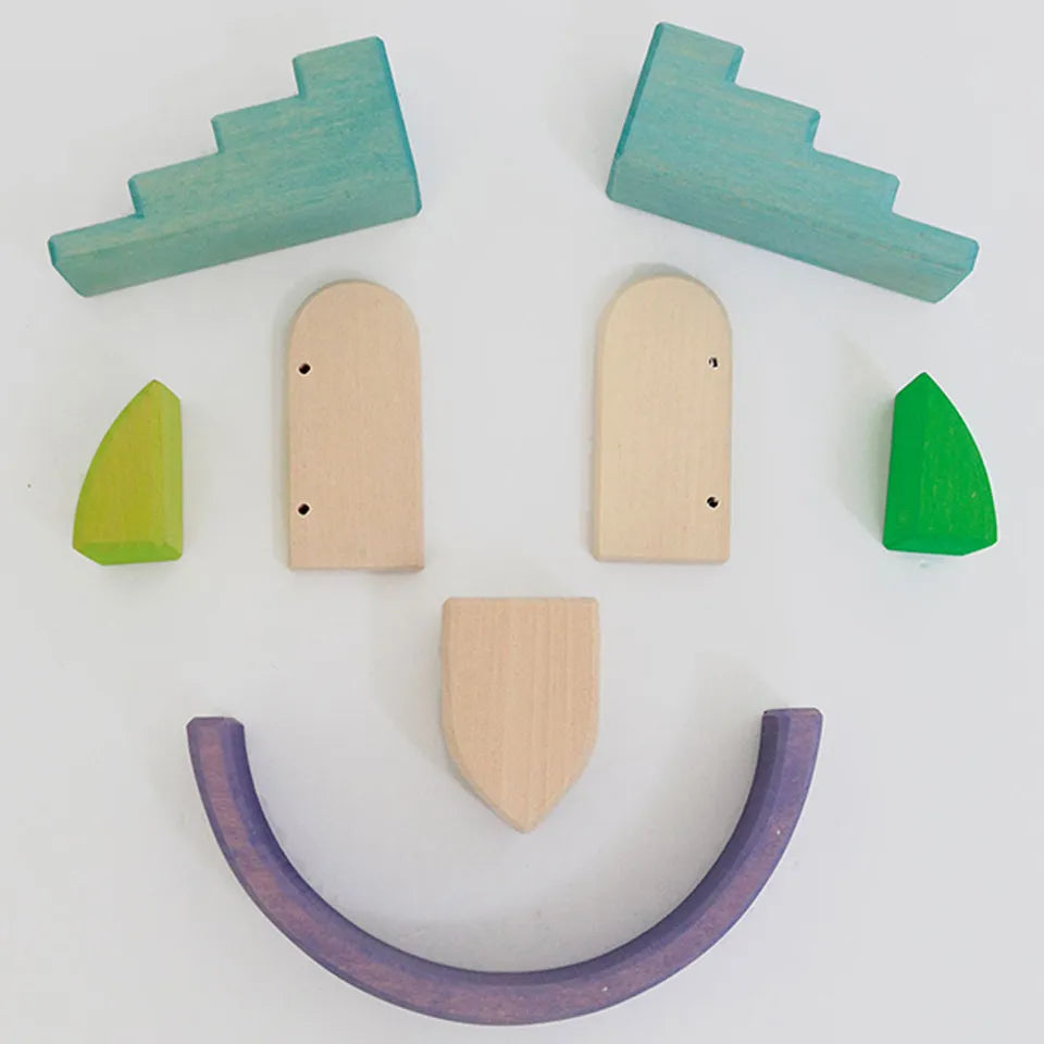 Grimm's Building Block World Set - Cloud Play - Laadlee