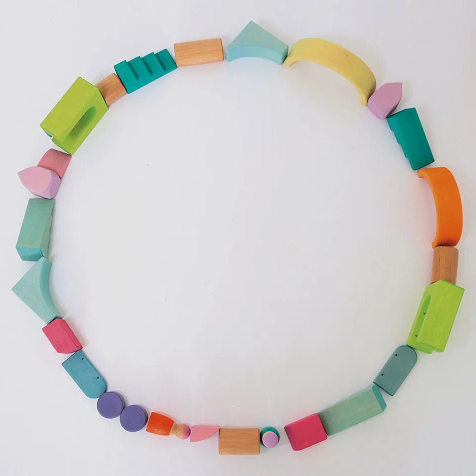 Grimm's Building Block World Set - Cloud Play - Laadlee