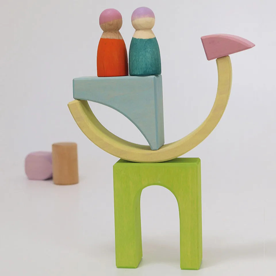 Grimm's Building Block World Set - Cloud Play - Laadlee