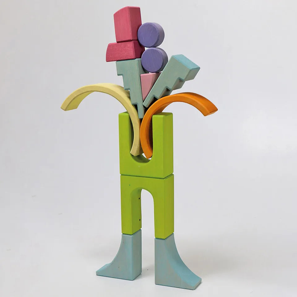 Grimm's Building Block World Set - Cloud Play - Laadlee