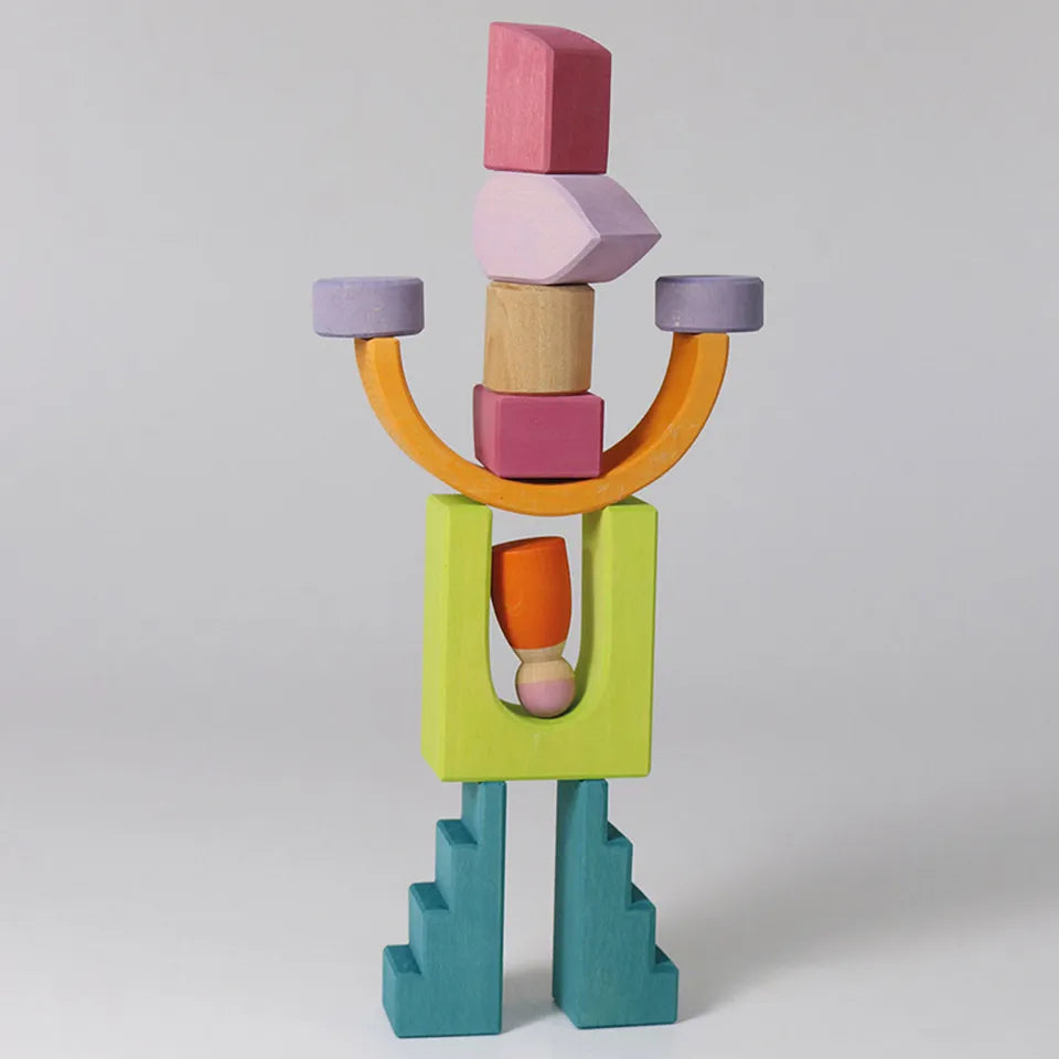 Grimm's Building Block World Set - Cloud Play - Laadlee