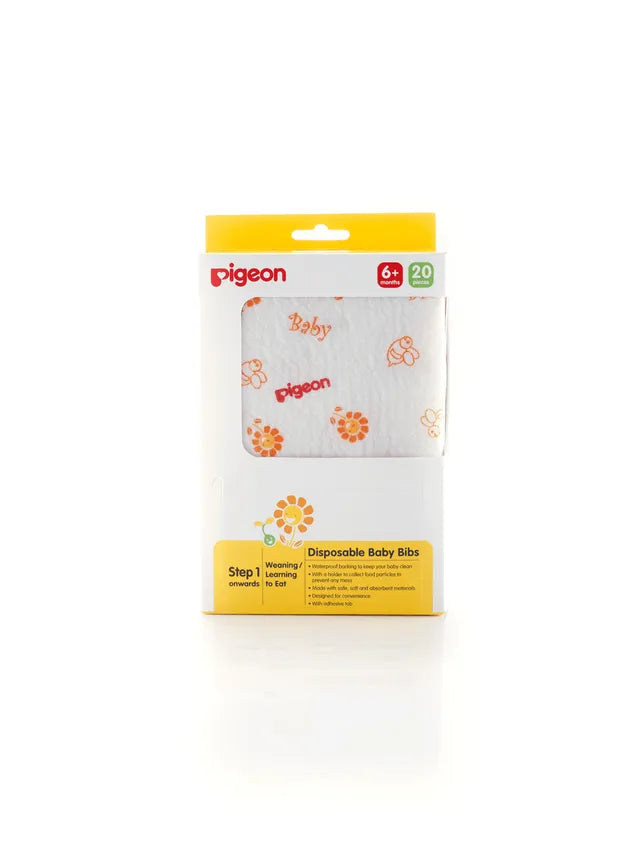 Pigeon Disposable Baby Bib - Pack of 20