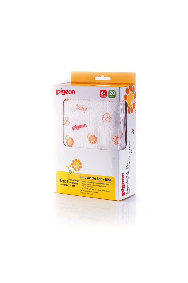 Pigeon Disposable Baby Bib - Pack of 20