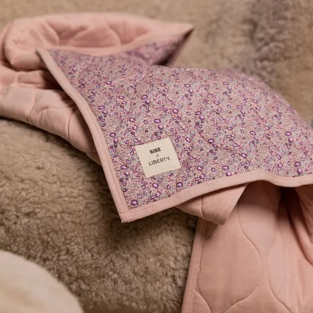 BIBS x Liberty Quilted Blanket Capel - Sage