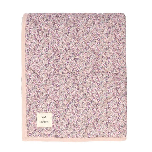 BIBS x Liberty Quilted Blanket Eloise - Blush