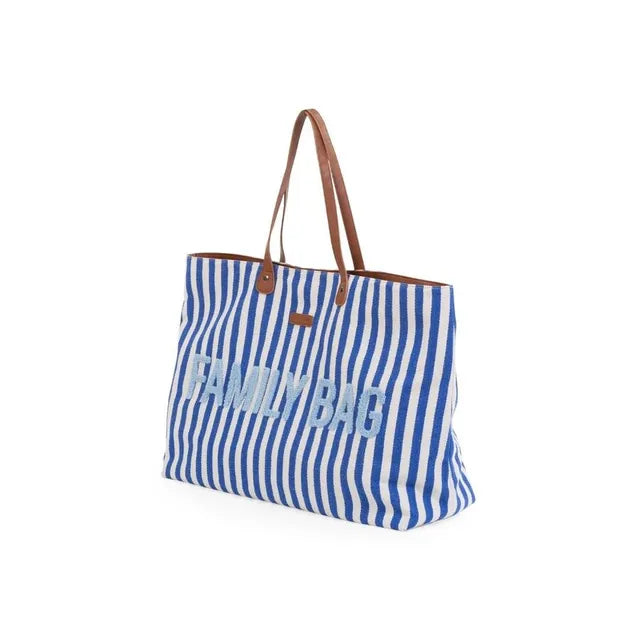 Childhome Family Bag - Electric Blue/Light Blue