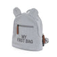 Childhome Kids My First Bag 9 Inch - Grey