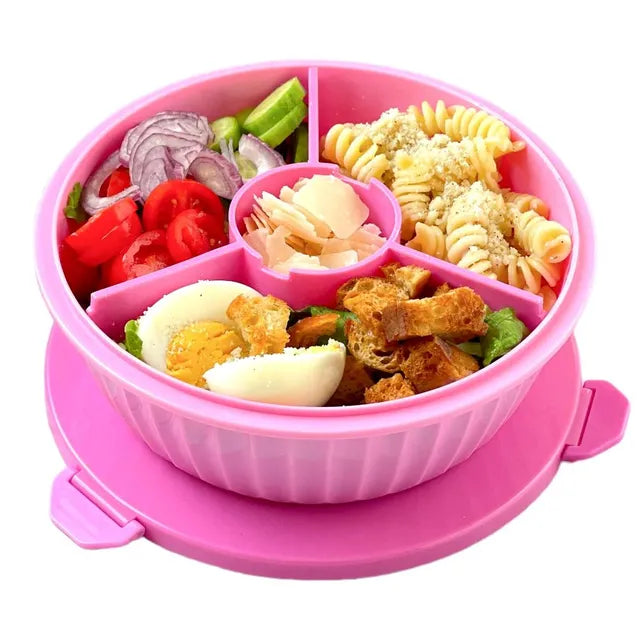 Yumbox Poke Bowls 3 Part Divider - Guava Pink