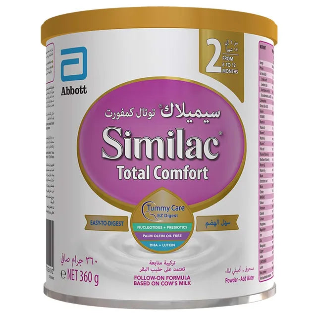 Similac Total Comfort Gold 2 Follow On Formula Milk - 360gm