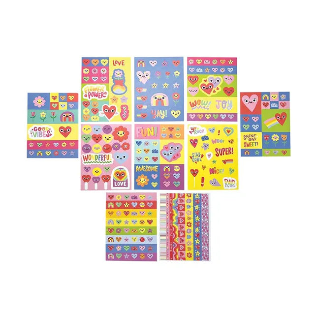 Ooly Stickiville Stickers - Happy Hearts