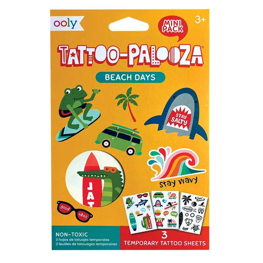 Ooly Mini Tattoos - Beach Days