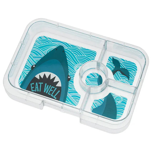 Yumbox Panino 4 Compartment Tray - Shark