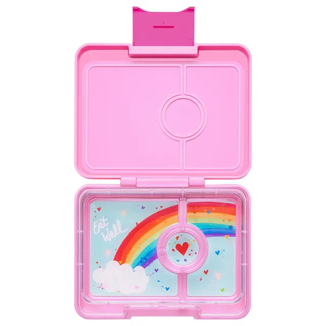 Yumbox Rainbow Snack Box - Power Pink