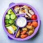 Yumbox Poke Bowls 3 Part Divider - Maui Purple