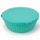 Yumbox Poke Bowls 3 Part Divider - Paradise Aqua