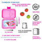 Yumbox Panino 4 Compartment Unicorn Lunch Box - Power Pink