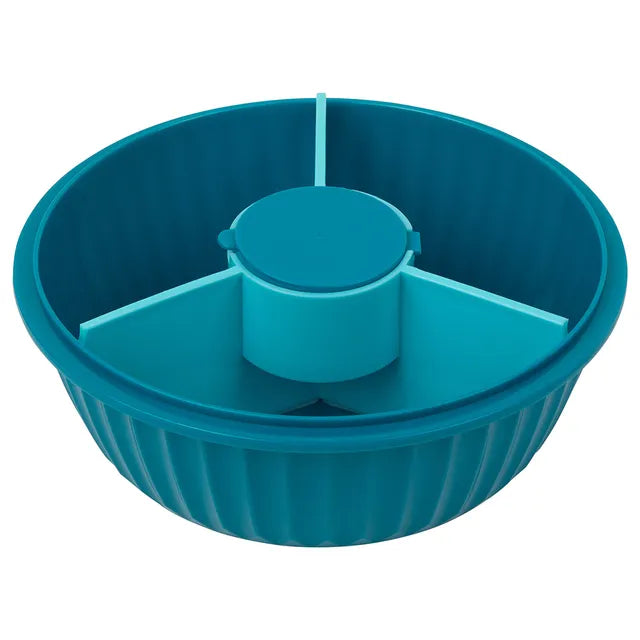 Yumbox Poke Bowls 3 Part Divider - Lagoon Blue