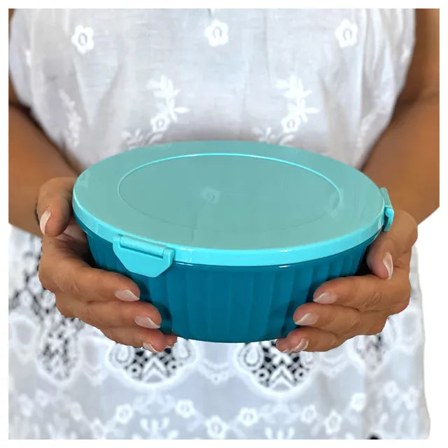 Yumbox Poke Bowls 3 Part Divider - Lagoon Blue