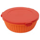 Yumbox Poke Bowls 3 Part Divider - Tangerine Orange