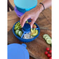 Yumbox Poke Bowls 4 Part Divider - Hawaii Blue