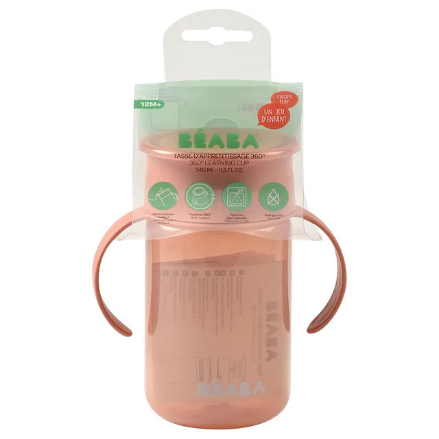 Beaba 360 Degree Learning Cup - Pink