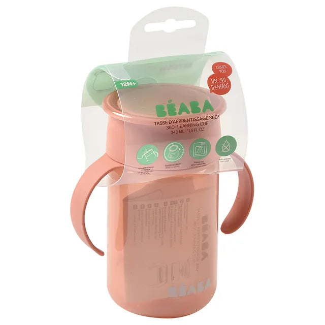 Beaba 360 Degree Learning Cup - Pink