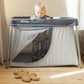 Beaba 3 in 1 Travel Cot - Eazy Sleep - Mineral Grey