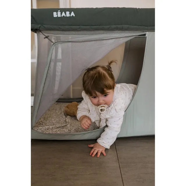 Beaba 3 in 1 Travel Cot - Eazy Sleep - Mineral Grey