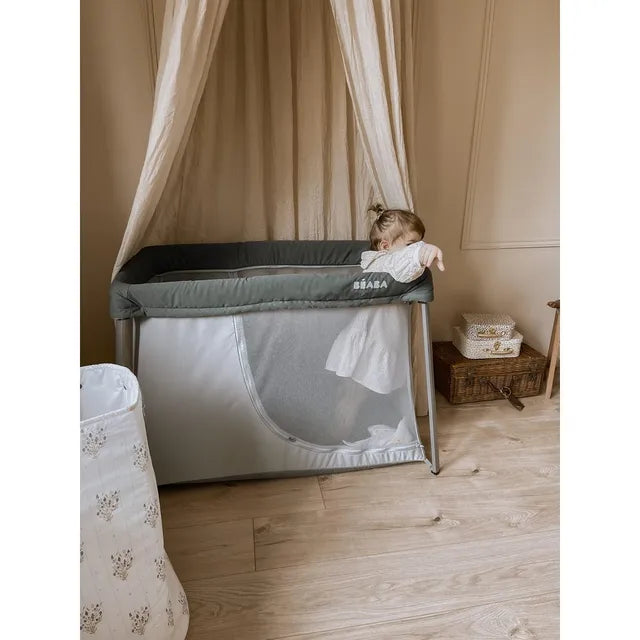 Beaba 3 in 1 Travel Cot - Eazy Sleep - Mineral Grey