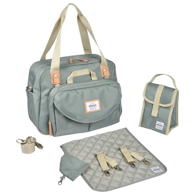 Beaba Geneva II Changing Bag - Sage Green