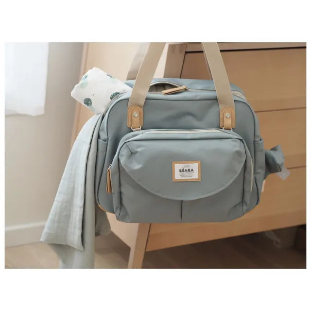 Beaba Geneva II Changing Bag - Sage Green