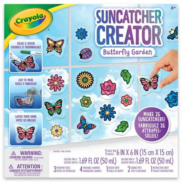 Crayola Suncatcher Creator - Butterfly Garden - Laadlee